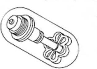 SYR Absperr-Ventiloberteil  DN 20 als Ersatzteil f�r SYRobloc