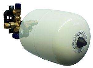 SYR Sicherheitscenter, kpl. Anschlu�gruppe mit Menbran Ausdehnungsgef�� 8 Ltr. f�r Trinkwassererw�rmer bis 150 Ltr
