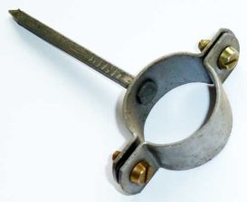 Stiftrohrschelle 3/8''  schwarz