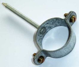 Stiftrohrschelle 3/8''  verzinkt