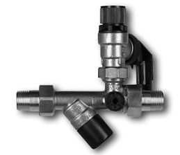 Sicherheitsgruppe 1/2'' 6 bar f�r Warmwasserspeicher