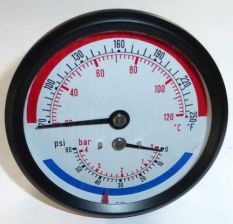 Rapido Thermo Manometer zu GA 100 + 110 + GA92 S