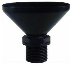 Doppel-Ablauftrichter f�r Rohrbel�fter 1/2'' als Ersatzteil f�r Modell 8151+8153 UP