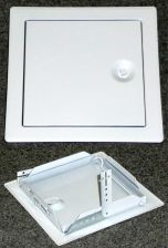 Revisionst�r, wei� 150x150mm
