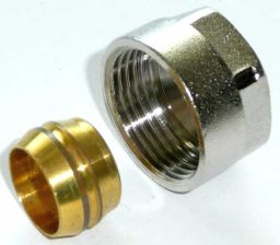 Klemmringverschraubung  3/4'' x 12  f�r Kupfer- und Weichstahlrohr  Set 2 St�ck