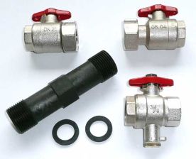 Neumontage-Einbausatz f�r W�rmez�hler DN 15