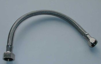 Flex. Schlauch 150mm mit �berwurfmuttern  3/8''