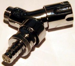 Ger�teanschluss-Ventil 1/2'' mit Rohrbel�fter und R�ckflussverhinderer