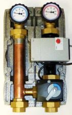 Pumpengruppe DN32 mit 3-Wege-Mischer, ohne �berstr�mventil, ohne  Pumpe