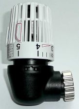 Heimeier Thermostatkopf K  weiss, Winkelform