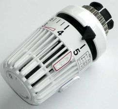 Heimeier Thermostat-Kopf VK  weiss  f�r Danfoss Ventile und Ventileins�tze