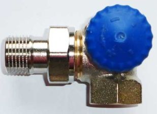 Heimeier Thermostatventil 3/8'' Winkeleck rechts f�r Schwerkraftanlagen
