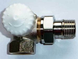 Heimeier Thermostatventil 3/8'' Winkeleck links V-Exact II