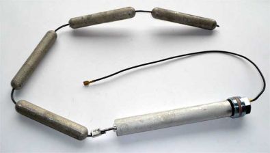Junkers Kettenanode 5-tlg. mit Fahne