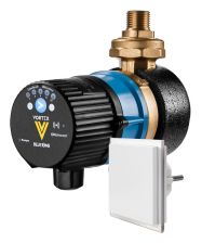 Hocheffizienz-Brauchwasserpumpe Vortex BLUE-ONE BWO 155 MA (433-111-021) On Demand mit Verschraubungen