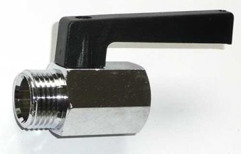 Mini-Kugelhahn mit langem Hebel 1/8'' Innen- und Au�engewinde
