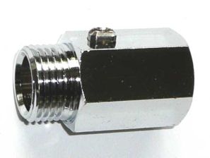 Mini-Kugelhahn mit Schraubenzieherbet�tigung 1/8'' Innen- und Au�engewinde