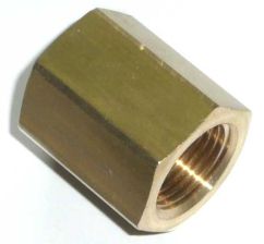 Messing Sechskantmuffe 1/8''