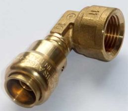 �bergangswinkel 16x2mm-1/2'' Innengewinde als Steckfitting f�r MSV-Rohr