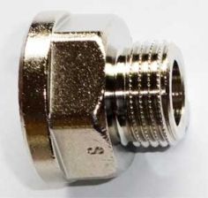 Reduzierst�ck 3/4'' Rohr auf 1/2'' Ventil