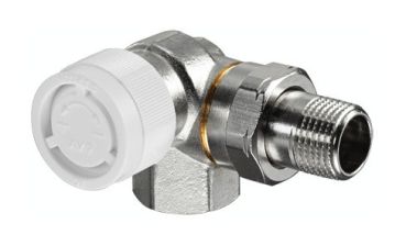 Oventrop Heizkoerper-Thermostat 1/2'' Winkel Eck links mit Voreinstellung