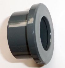 PVC-U Bundbuchse f�r Flach- und Runddichtung mit Klebemuffe 16mm