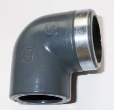PVC-U  �bergangs-Winkel 20mm x 1/2'' IG