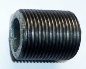 Temperguss Fitting Einfacher Nippel 3/8'' IG verzinkt  Nr. 531