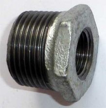 Temperguss Fitting Reduzierst�ck 1/4''x1/8'' IG verzinkt  Nr. 241