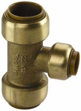 T - St�ck, reduziert  22x15x15mm - Steckfitting f�r Kupferrohr
