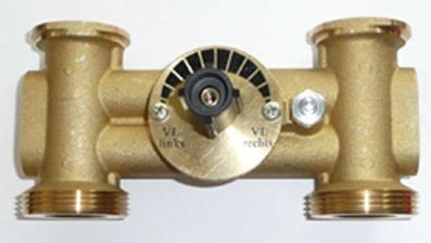 Vierwege-Mischer f�r Heizkreissets Easyflow 3+6