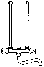 Schwenkauslauf 250 mm zu VNO2