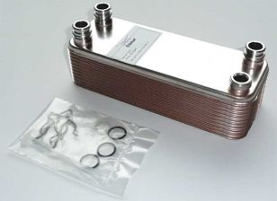 Vaillant Plattenw�rmetauscher 20 Platten 0020023153 (BW) zu VSC 126- C140, VSC 196- 150