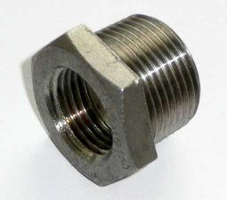 Edelstahl  Reduzierst�ck 1/4'' x 1/8''