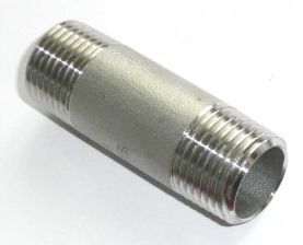 Edelstahl  Rohrnippel 1/8''  30 mm