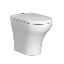 Kpl. Keramik-WC Sanimarin Exclusive Medium mit integrierter Kleinhebeanlage, Wassersp�lung, gesteuerter Pumpe, f�r Garten, Boot, Wohnmobil - 12 V
