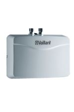 Vaillant Kleindurchlauferhitzer miniVED H 3/2  3,5 kW Druckfest