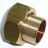 L�t-Anschlu�verschraubung, Mess. flachdichtend  54mm