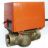 Solar 2-Wegeventil ohne Endschalter 1/2'' Innengewinde 230 V