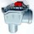 R�ckstauverschluss 50 mm Eckform