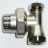Heizk�rper - Verschraubung 1/2'' Eck, absperrbar