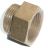 Muffennippel  1/2''AG x 1/2'' IG  f�r DN 12