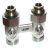 Hahnblock 3/4''x3/4'' Durchgang, f�r Zweirohrsystem
