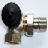 Heimeier Thermostatventil 3/8'' Winkeleck links Standard