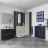 Kinedo Kpl.-Dusche Kinemagic Design f�r Badewannenaustausch, Eck-Ausf�hrung halbhoch mit offenem Einstieg