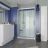 Kinedo Kpl.-Dusche Kinemagic Royal f�r Badewannenaustausch, Nischen-Ausf�hrung hoch mit T�r