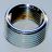 Reduzier-Ring 3/4 x 1/2'', verchromt
