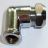 Winkel - Quetschverschraubung 10mm x 3/8'' IG verchromt