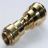 Kupplung reduziert 16x2-20x2mm als Steckfitting f�r MSV-Rohr