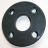 Flansch aus PVC-U  f�r Bundbuchsen 16mm